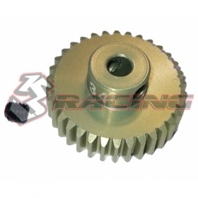 3RACING 3RAC-PG4834 48 Pitch Pinion Gear 34T (7075 w/ Hard Coating) For 1/10 RC Car - 3RAC-PG4834