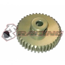 3RACING 3RAC-PG4839 48 Pitch Pinion Gear 39T (7075 w/ Hard Coating) For 1/10 RC Car - 3RAC-PG4839
