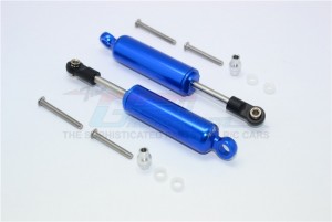 ALUMINIUM FRONT/REAR INTERNAL SHOCKS 1/10 TRX4 DEFENDER TRAIL CRAWLER - Blue - TRX4093N-B-BEBK