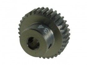 3RACING 3RAC-PG6434 64 Pitch Pinion Gear 34T 7075 w/ Hard Coating 1/10 RC Car - 3RAC-PG6434