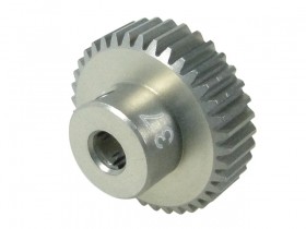 3RACING 3RAC-PG6437 64 Pitch Pinion Gear 37T (7075 w/ Hard Coating) - 3RAC-PG6437