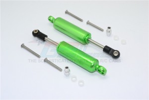 ALUMINIUM FRONT/REAR INTERNAL SHOCKS 1/10 TRX4 DEFENDER TRAIL CRAWLER - Green - TRX4093N-G-BEBK