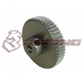 3RACING 3RAC-PG6451 64 Pitch Pinion Gear 51T (7075 w/ Hard Coating) - 3RAC-PG6451