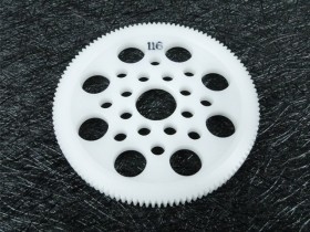3RACING 3RAC-SG64116 64 Pitch Spur Gear 116T - 3RAC-SG64116