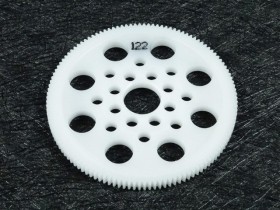 3RACING 3RAC-SG64122 64 Pitch Spur Gear - 122T For 1/10 RC Car - 3RAC-SG64122