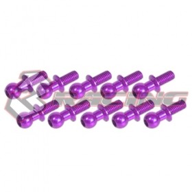 3RACING 3RAC-BS4810/BL 4.8MM Ball Stud L=10 (10 pcs) For 1/10 RC Car - 3RAC-BS4810/PU