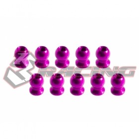 Aluminum 3RAC-BS58H5 5.8MM Hex Ball Stud L=5 (10 pcs) For 1/10 RC Car - Pink - 3RAC-BS58H5/PK