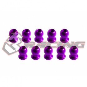 Aluminum 3RAC-BS58H5 5.8MM Hex Ball Stud L=5 (10 pcs) For 1/10 RC Car - 3RAC-BS58H5/PU