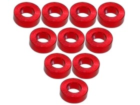 3RACING 3RAC-WF320 Aluminium M3 Flat Washer 2.0mm (10 Pcs) For 1/10 RC Car - 3RAC-WF320/RE