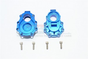 GPM TRX4022B ALUMINUM REAR KNUCKLE ARMS INNER CASE 1/10 ELECTRIC 4WD TRX4 DEFENDER TRAIL CRAWLER - Blue - TRX4022B-B
