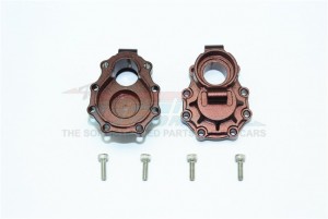 GPM TRX4022B ALUMINUM REAR KNUCKLE ARMS INNER CASE 1/10 ELECTRIC 4WD TRX4 DEFENDER TRAIL CRAWLER - Brown - TRX4022B-BR