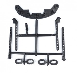 3RACING SAK-F18 Body Post & Bumper For 3racing Sakura FF - SAK-F18