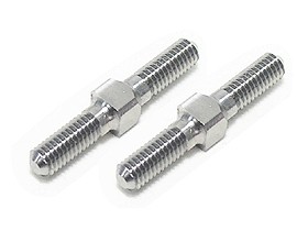 3RACING 3RAC-TR321 64 Titanium 3mm Turnbuckle - 21mm (2 Pcs) - 3RAC-TR321