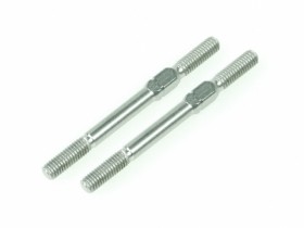 3RACING 3RAC-TR338 64 Titanium 3mm Turnbuckle - 38mm 2 Pcs For 1/10 RC Car - 3RAC-TR338