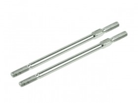3RACING 3RAC-TR358 64 Titanium 3mm Turnbuckle - 58mm (2 Pcs) - 3RAC-TR358