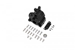 GPM MAK012 ALUMINIUM FRONT/REAR GEAR BOX 1/8 KRATON / OUTCAST / TYPHON / INFRACTION / NOTORIOUS / SENTON - Black - MAK012-BK