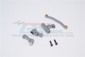 GPM LTX048 ALUMINIUM STEERING ASSEMBLY 1/18 TRAXXAS LATRAX RALLY - LTX048-GS