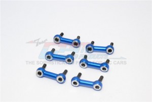GPM LTX160/-0.5 ALUMINIUM TIE ROD (-0.5 DEGREE)  1/18 RC TRAXXAS LATRAX RALLY - LTX160/-0.5-B