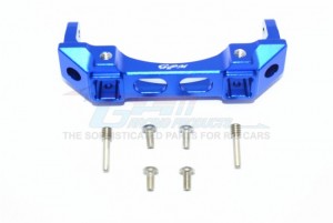 GPM TRX4331F ALUMINIUM FRONT BUMPER MOUNT 1/10 TRX4 DEFENDER TRAIL CRAWLER - Blue - TRX4331F-B