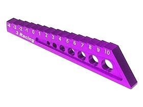 Chassis Droop Gauge -4 to 10mm - Purple - ST-004/PU