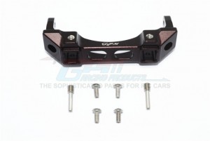 GPM TRX4331F ALUMINIUM FRONT BUMPER MOUNT 1/10 TRX4 DEFENDER TRAIL CRAWLER - TRX4331F-BR