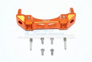 GPM TRX4331F ALUMINIUM FRONT BUMPER MOUNT 1/10 TRX4 DEFENDER TRAIL CRAWLER - Orange - TRX4331F-OR