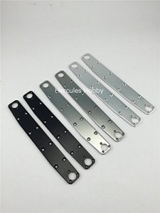 TAMIYA Truck 1/14 Semi-Trailer Metal Beams Plate - HH-UP0022-SI