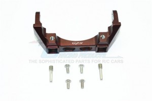 GPM TRX4331R ALUMINIUM REAR BUMPER MOUNT 1/10 TRX4 DEFENDER TRAIL CRAWLER - Brown - TRX4331R-BR