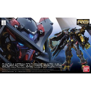 Bandai 216380 RG Mobile Suit Gundam SEED ASTRAY Astray Gold Frame Amatsu Mina 1/144 Scale - 216380