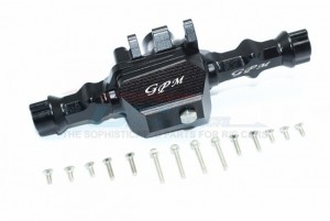 ALUMINUM REAR GEAR BOX 1/10 ELECTRIC 4WD TRX4 DEFENDER TRAIL CRAWLER - Black - TRX4013-BK