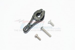 GPM TRX4024T ALUMINUM SERVO HORN 1/10 ELECTRIC 4WD TRX4 DEFENDER TRAIL CRAWLER - Black - TRX4024T-BK