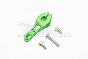 GPM TRX4024T ALUMINUM SERVO HORN 1/10 ELECTRIC 4WD TRX4 DEFENDER TRAIL CRAWLER - Green - TRX4024T-G