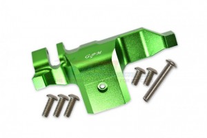 GPM TRX4038GCB ALUMINUM TRANSMISSION LOWER SPUR GEAR CASE COVER 1/10 ELECTRIC 4WD TRX4 DEFENDER TRAIL CRAWLER - Green - TRX4038GCB-G