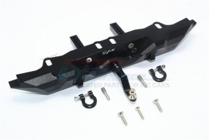 ALUMINIUM REAR BUMPER WITH D-RINGS 1/10 ELECTRIC 4WD TRX4 DEFENDER TRAIL CRAWLER - TRX4330RA-BK