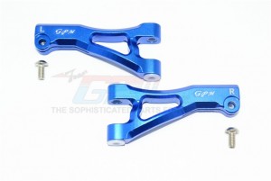 GPM MAS054 ALUMINUM FRONT UPPER ARMS 1/10 4WD ELECTRIC SENTON 6S BLX SUPER-DUTY SHORT - Blue - MAS054-B
