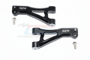 GPM MAS054 ALUMINUM FRONT UPPER ARMS 1/10 4WD ELECTRIC SENTON 6S BLX SUPER-DUTY SHORT - Black - MAS054-BK