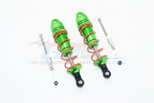 GPM MAS100F ALUMINUM FRONT ADJUSTABLE DAMPERS 100MM 1/10 4WD ELECTRIC SENTON 6S BLX SUPER-DUTY SHORT - Green - MAS100F-G-OR-BEBK