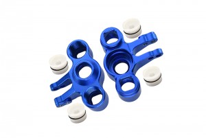 GPM ERV021 ALLOY FRONT / REAR KNUCKLE ARM TRAXXAS 1/16 MINI E-REVO - Blue - ERV021-B