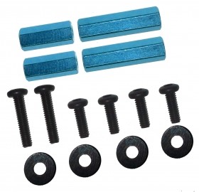 4mm Hex post set TAMIYA MINI 4WD - M4WD-02/LB