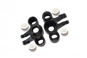 GPM ERV021 ALLOY FRONT / REAR KNUCKLE ARM TRAXXAS 1/16 MINI E-REVO - Black - ERV021-BK