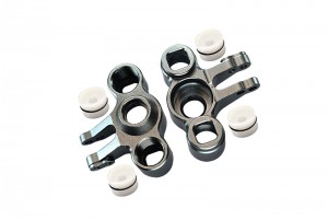 GPM ERV021 ALLOY FRONT / REAR KNUCKLE ARM TRAXXAS 1/16 MINI E-REVO - ERV021-GS