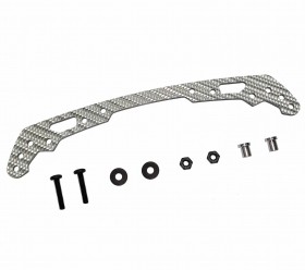 3RACING M4WD-10 Carbon Wide Front Plate  TAMIYA MINI 4WD - M4WD-10_SG