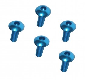 M2 x 5 Scoket Button Screw TAMIYA MINI 4WD - Light Blue - M4WD-18/LB
