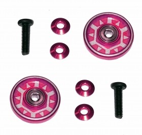 13mm Aluminum Ball -Race Rollers ( Ringless ) TAMIYA MINI 4WD - M4WD-30/PK