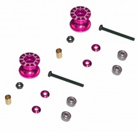 Double Aluminum Rollers ( 12-13mm ) TAMIYA MINI 4WD - M4WD-34/PK