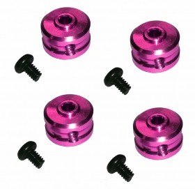 Aluminum Shaft Stopper TAMIYA MINI 4WD - Pink - M4WD-38/PK