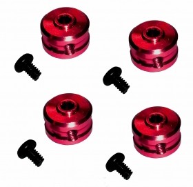 Aluminum Shaft Stopper TAMIYA MINI 4WD - Red - M4WD-38/RE