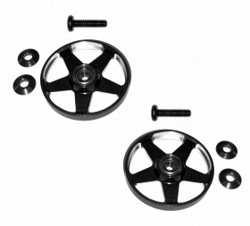 19mm Aluminum Ball -Race Rollers ( Ringless-Light weight ) TAMIYA MINI 4WD - M4WD-40/BL
