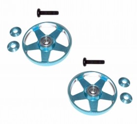 19mm Aluminum Ball -Race Rollers ( Ringless-Light weight ) TAMIYA MINI 4WD - M4WD-40/LB