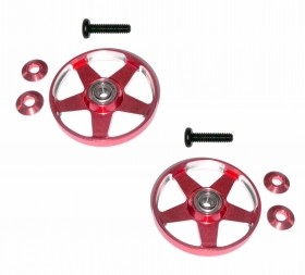 19mm Aluminum Ball -Race Rollers ( Ringless-Light weight ) TAMIYA MINI 4WD - M4WD-40/RE